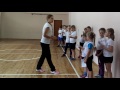 Томск Школа № 37 открытый урок, тема: прыжок в длину с места