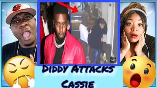 Disgusting!!! Diddy Attacks Cassie In Never Before Seen 2016 Security Footage