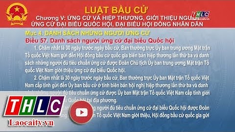 Phổ biến Luật bầu cử đại biểu Quốc hội và đại biểu HĐND các cấp tiếng Dao (23/4/2021) | THLC