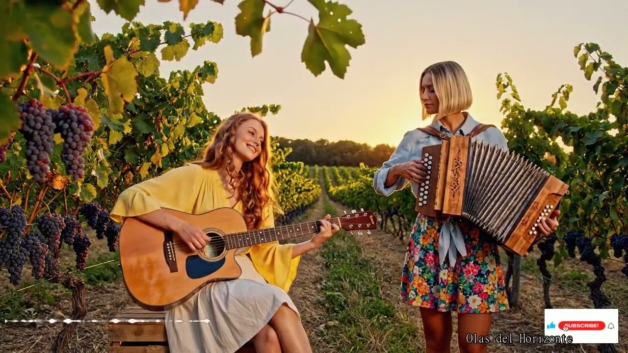 One Hour Of Warm Spanish Guitar And Accordion For Calm Southern European Night Ambience