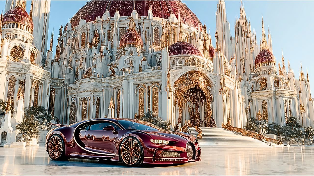 A Complete Walkthrough of a Grand Red-Domed Royal Palace Built in Neoclassical Style