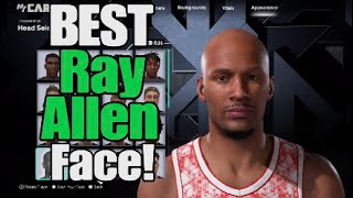 Ray Allen BEST Face Creation NBA 2K26