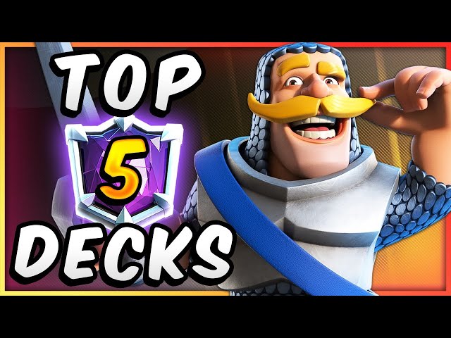 TOP 5 DECKS from the BEST PLAYERS IN THE WORLD! 🏆 — Clash Royale (July  2023) 