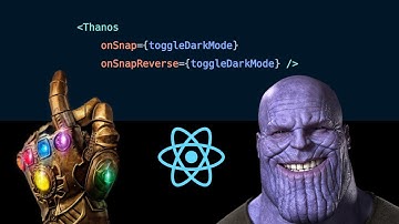 How to recreate Thanos Snap animation with React JS in 5 minutes
