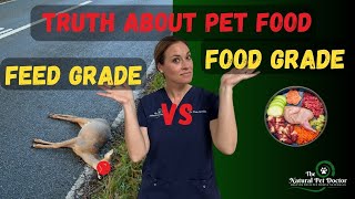 Understanding Feed Grade vs. Food Grade in Pet Food by Dr. Katie Woodley - The Natural Pet Doctor 963 views 6 months ago 6 minutes, 50 seconds