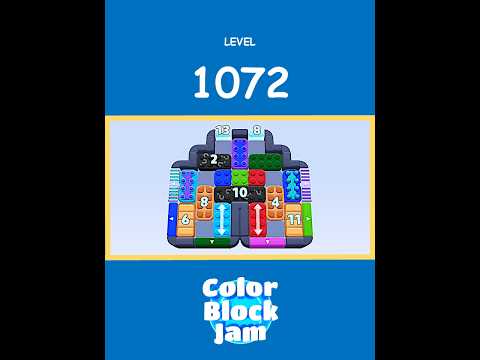 Color Block Jam Level 1072 Solution Without Boosters
