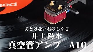 真空管アンプ Reisong A10（あどけない君のしぐさ - 井上陽水）【２分間デモ】