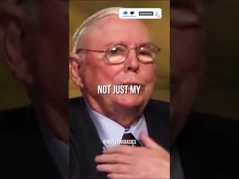 CHARLIE MUNGER: How