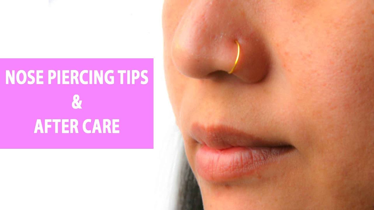 Nose Piercing After Care For Fast Healing Time Health Tips focus for Awesome nose piercing aftercare you must have