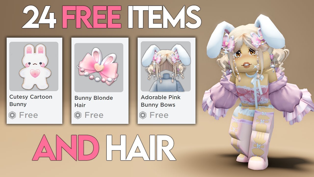 NEW* FREE HAIR AND ITEMS ON ROBLOX NOW (2023) 