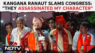 Kangana Ranaut Bjp Kangana Ranaut In Pali Congress Insulted Me Assassinated My Character