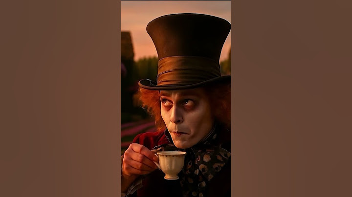 The Mad Hatter having tea at Miracle Garden. 🫖🌸 #trendingshorts #johnnydepp #miraclegarden #fyp