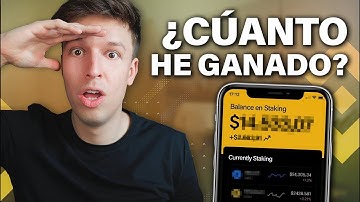 Un Mes Haciendo Staking De Criptomonedas En Binance