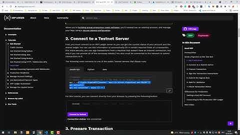 Getting started with Programming (using NodeJS) on the XRP Ledger [Programming]