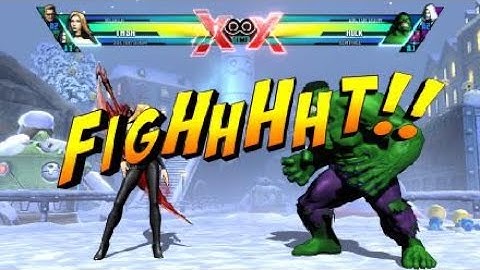 ULTIMATE MARVEL VS. CAPCOM 3 Trish 3-Bar 130-Hit Combo