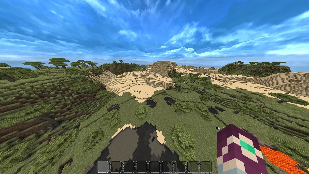 Comment Faire Un Monde Avec Un Seul Biome Dans Minecraft