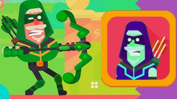 Bowmasters - Secret Character Arnold The Unstoppable Gameplay Walkthrough iOS/Android