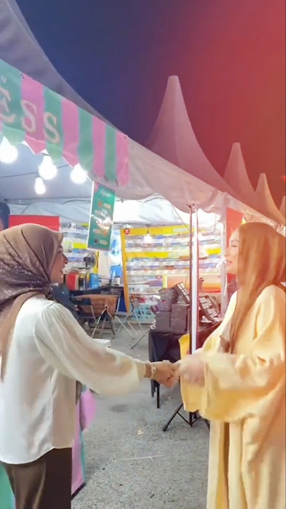 wawa zainal dtg rs popness nisa.. #wawazainal #nisa