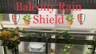 Balcony 🪴 Rain 🌧 Shield 🛡 | Roller Mat Design | Quality Worth Product | Review | Tamil