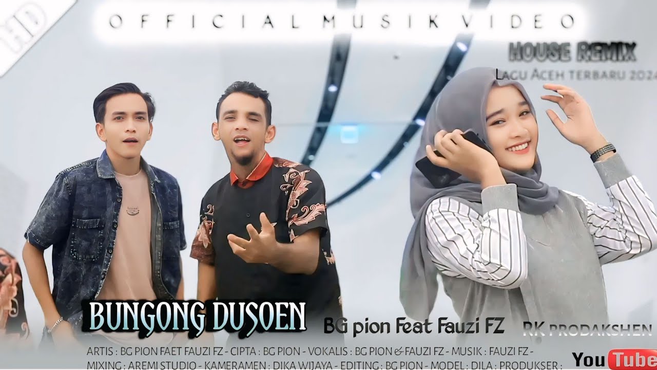 BUNGONG DUSOEN ( BG PION FAET FAUZI Fz  OFFICIAL MUSIK VIDEO)