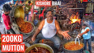 India’s Highest Selling Mutton | 200 Kg Mutton Sell Everyday | Kishore Bhaina | Street Food India