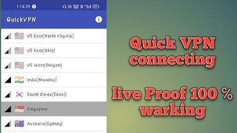 Quick vpn connection failed | quick VPN not conbecting to singapor solved | #QuickVPN