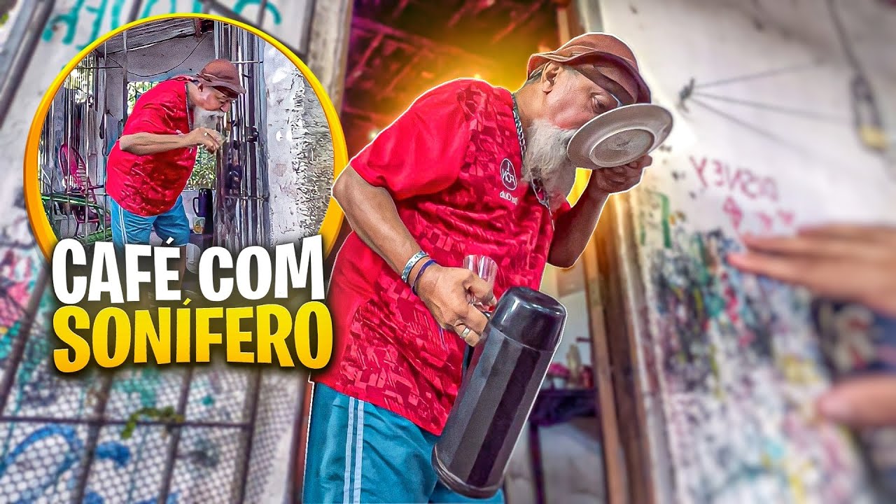 TROLEI O VOVÔ LUIZ DO SOM COM SONÍFERO NO CAFÉ 🤣🤣🤣 | MANETIKIN