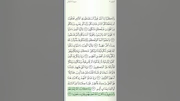 ربع ان شر الدواب سورة الأنفال الحصرى المعلم