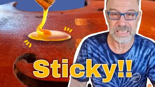 The Very Sticky Violin!!