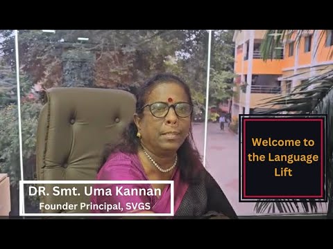 Sri Venkateswara Group of Schools - Welcome to language lift - Present
