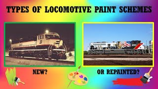 Types of Locomotive Paint Schemes