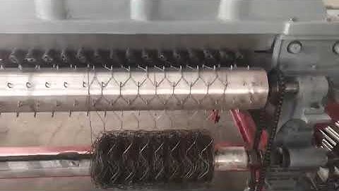 Hexagonal Wire Netting Machine(IN CHINA) factory