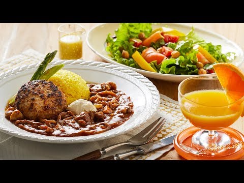 ひと皿で2種楽しめる洋食プレート＜201904_セレクトクラスAメニュー紹介＞