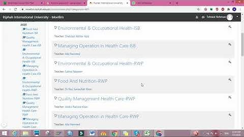 How to enroll summer courses in Moellim