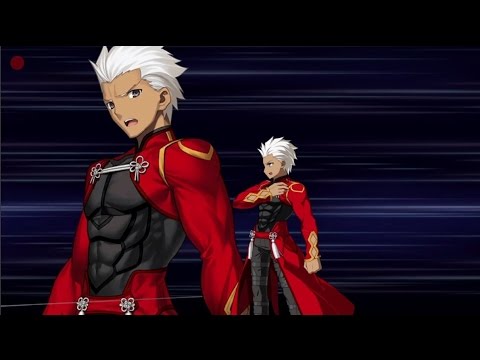 Fate Grand Order エミヤ 宝具 無限の剣製 リニューアル Youtube