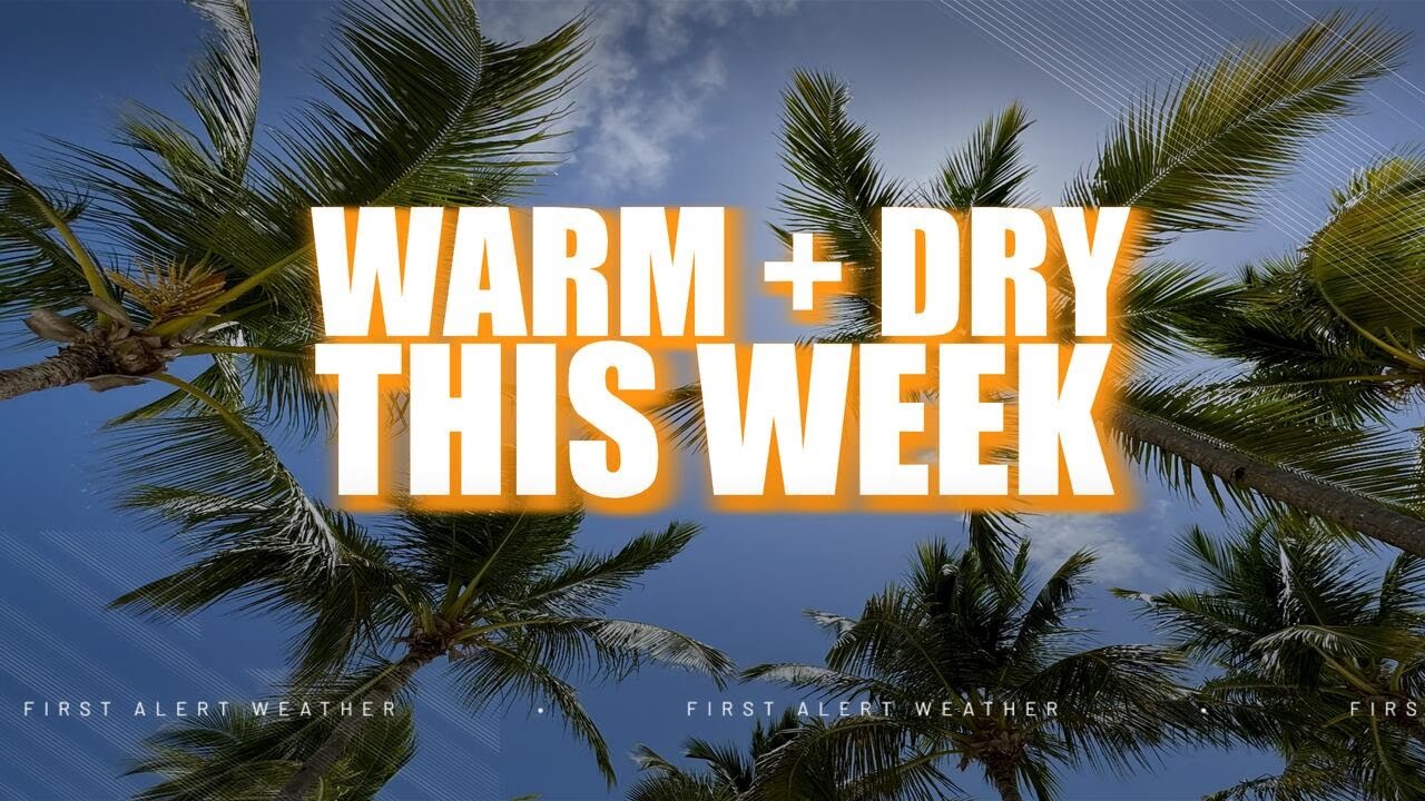 FIRST ALERT: Warming up plus staying dry to end the weekend and kick ...