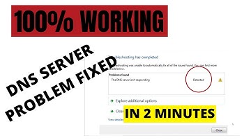 How to Fix "The DNS Server Isn
