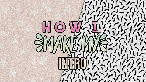 How i make my intro part 2//thrisshajay