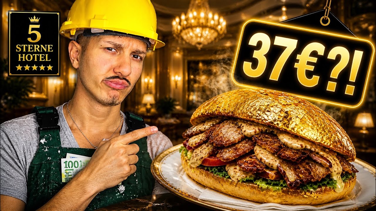 Lohnt sich der 37€ Döner im 5 Sterne ⭐️Adlon Hotel? | Jebote Marko ...
