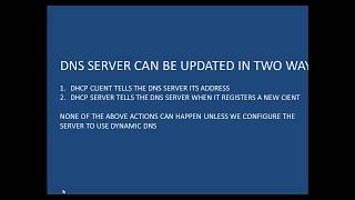 DNS Name registration and DHCP name Protection - Etechtraining.com