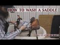 How To Wash a Saddle