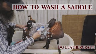 How To Wash a Saddle
