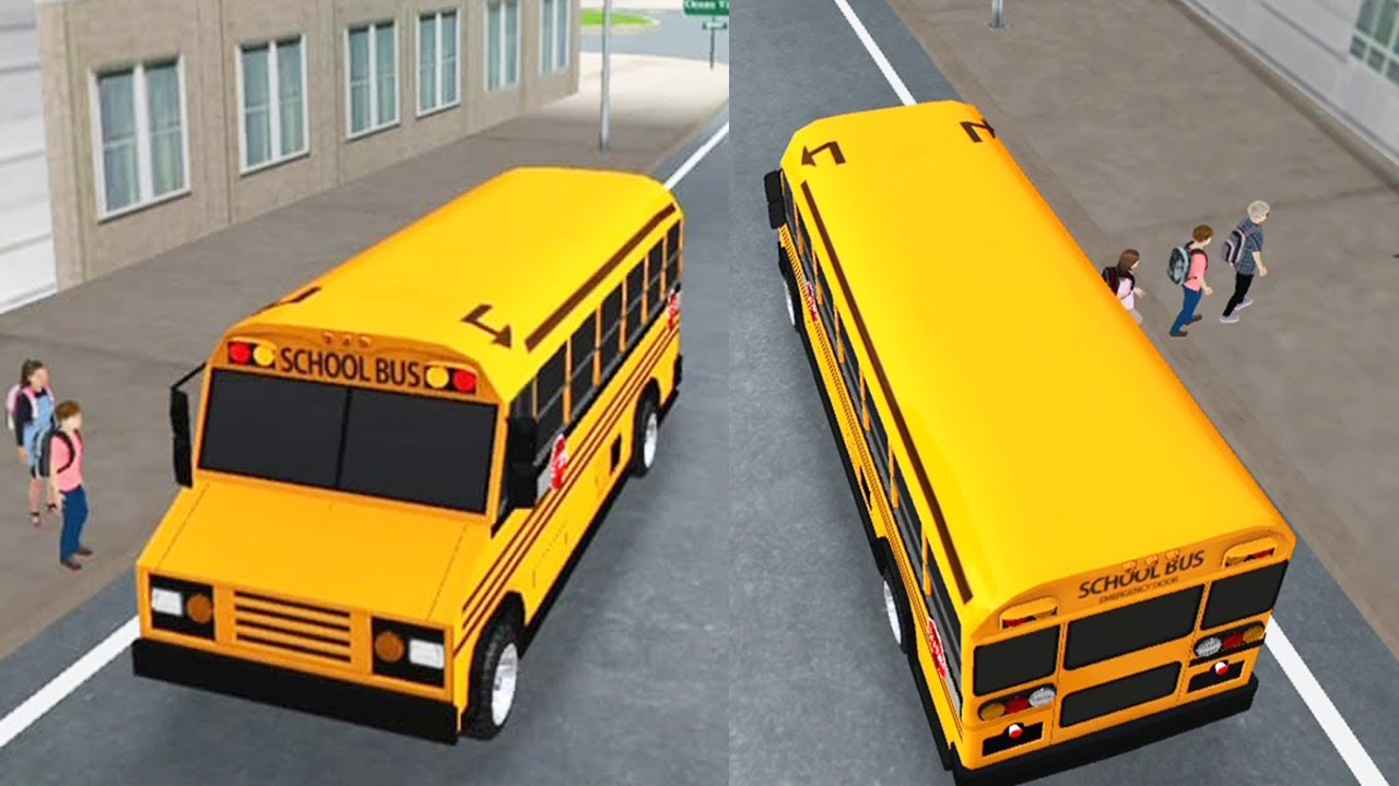 Super High School Bus Driving Simulator 3d 2021 - School Bus Driving Simulator - Android Gameplay