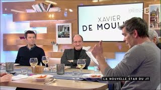 De Moulins, nouvel star du JT - C à vous - 19/02/2016