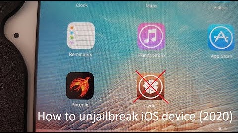 How to unjailbreak iOS device (without factory reset)