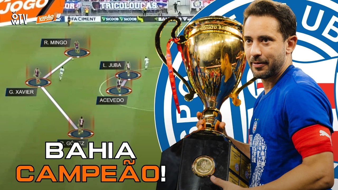 BAHIA 2x1 VITÓRIA: TRICOLOR CAMPEÃO COM MUDANÇA DECISIVA DE ROGÉRIO CENI!