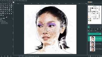 How to #Create a# Watercolor #Painting #Effect with Gimp 2.10.8
