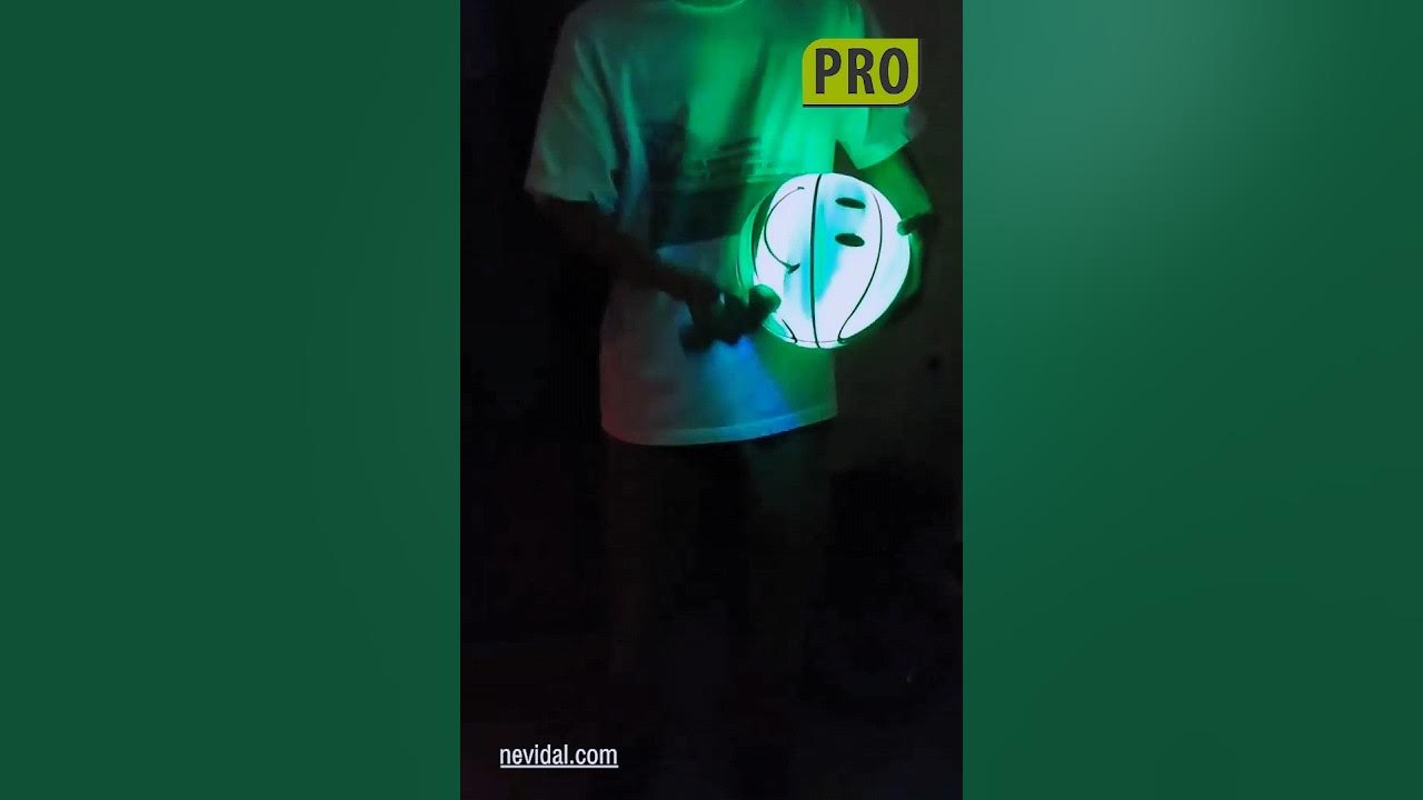 Светящийся мяч - YouTube