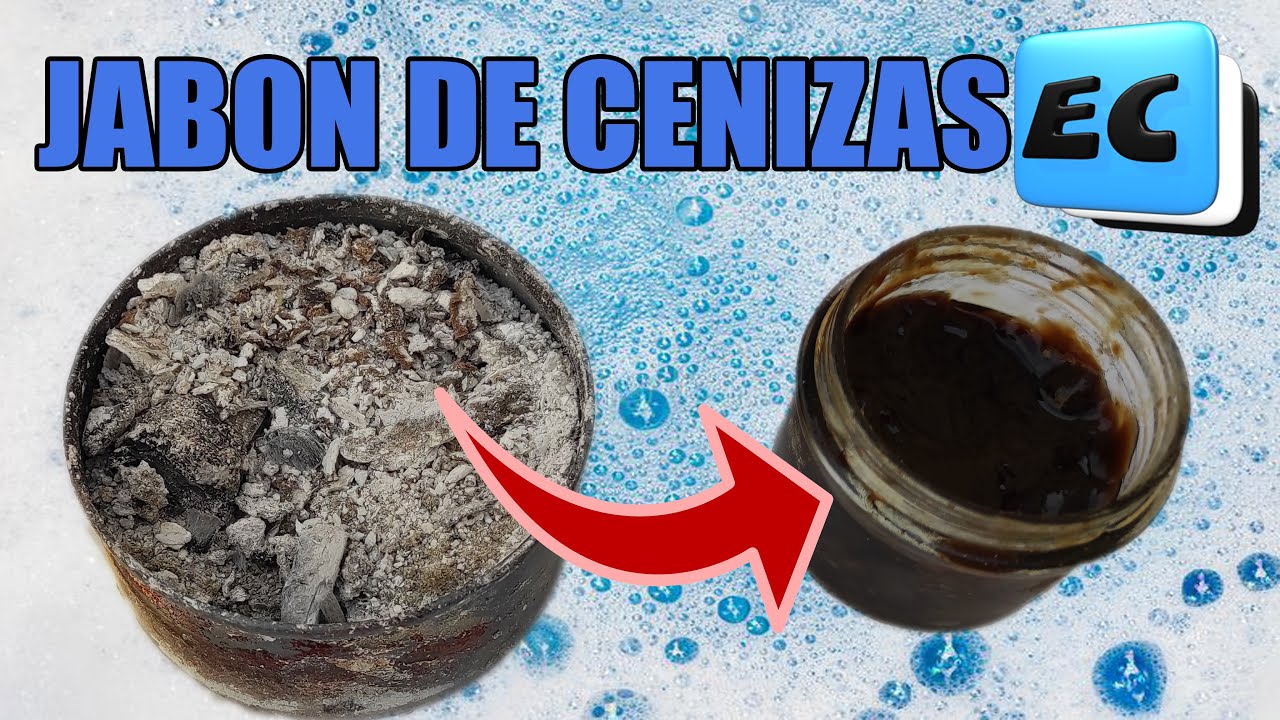 🧼 ¡COMO HACER JABON ECOLOGICO!  La  magia de las CENIZAS, JABÓN POTÁSICO CASERO