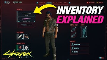 Cyberpunk 2077 Inventory Guide